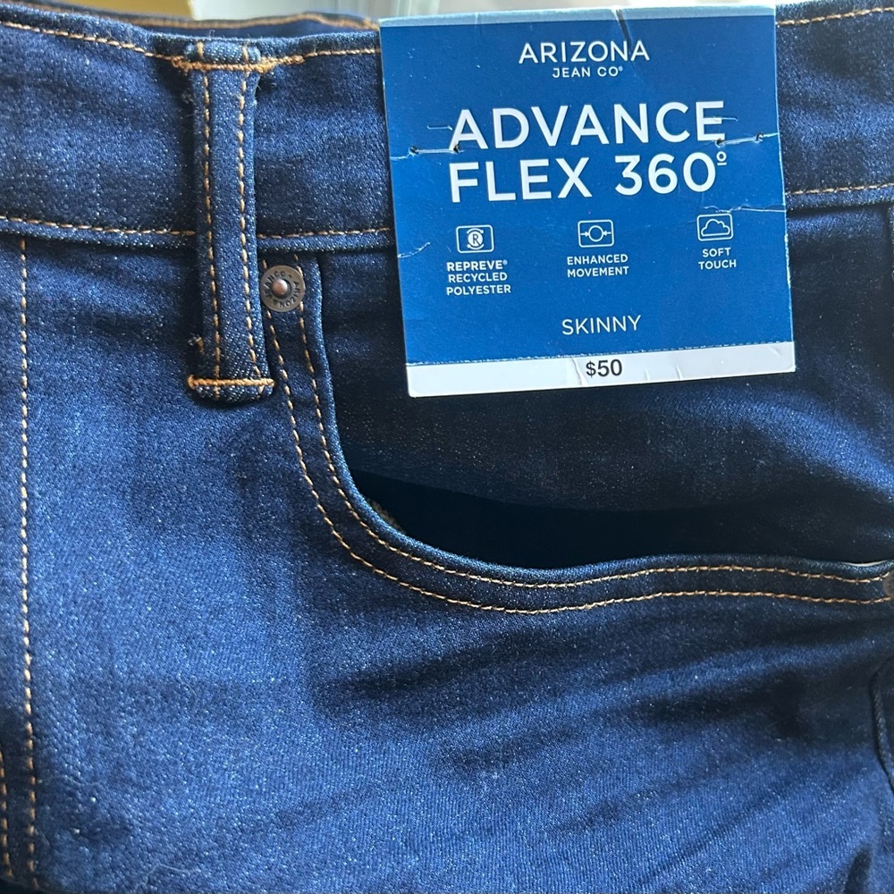 Arizona Jean Company Dark Blue Skinny Jeans